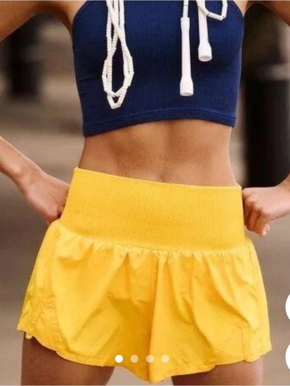 FP Movement Carpe Diem Shorts — Solar Power yellow